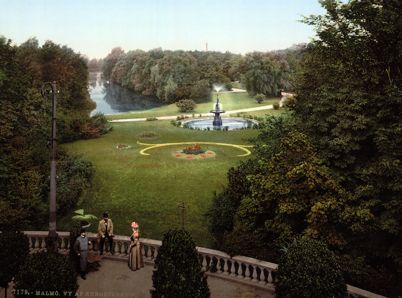 Malmö_Vy_af_Kungsparken_(1890-1900)